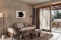 Aulus Lindos Rhodes, Curio Collection by Hilton - Wohnbeispiel Suite Tropical Pavilion 2 SZ mit Whirlpool (Zimmercodierung W1G)