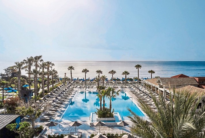 Esperides Beach - Wohnbeispiel Doppelzimmer Landblick (Zimmercodierungen DBL & DC1)