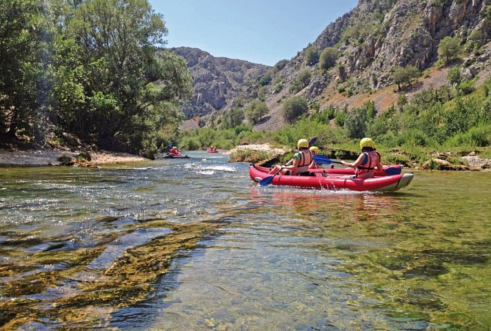 Multiaktiv durch die Inselwelt Kroatiens - Zrmanja Canyon