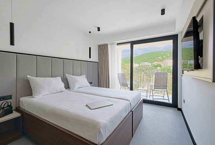 Ad Turres - Wohnbeispiel Doppelzimmer Haupthaus (Zimmercodierung DBU)