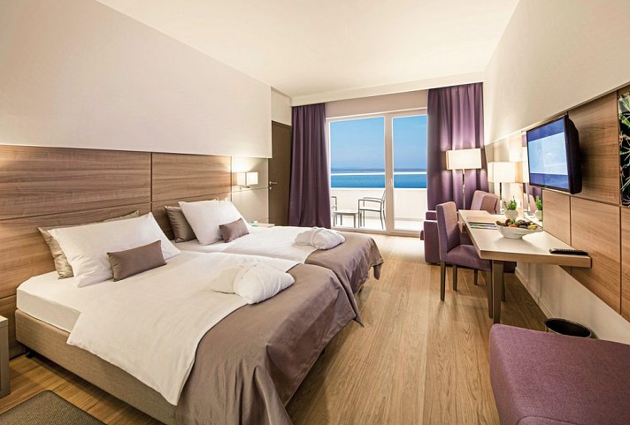 Vitality Hotel Punta - Wohnbeispiel Doppelzimmer Meerblick (Zimmercodierung DBM)