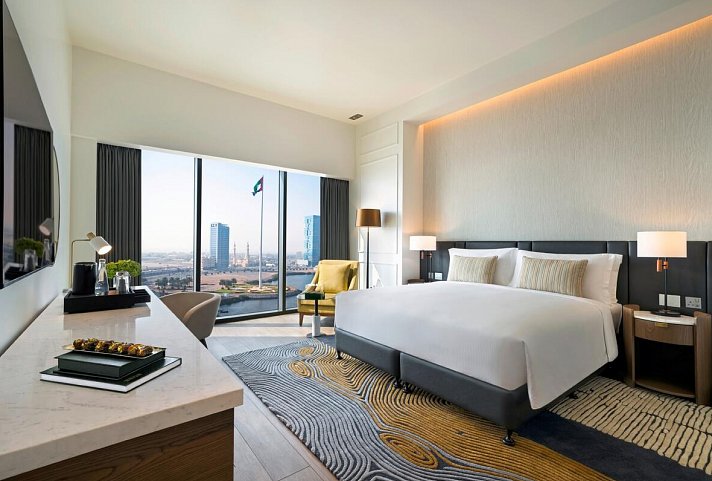 Rotana Ras Al Khaimah - The Mangroves - Wohnbeispiel Sea View One Bedroom Suite with Balcony (Zimmercodierung WB1)