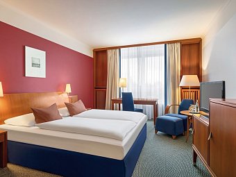 Vienna House by Wyndham Sonne Rostock - Wohnbeispiel Doppelzimmer Komfort (Zimmercodierung DF1)