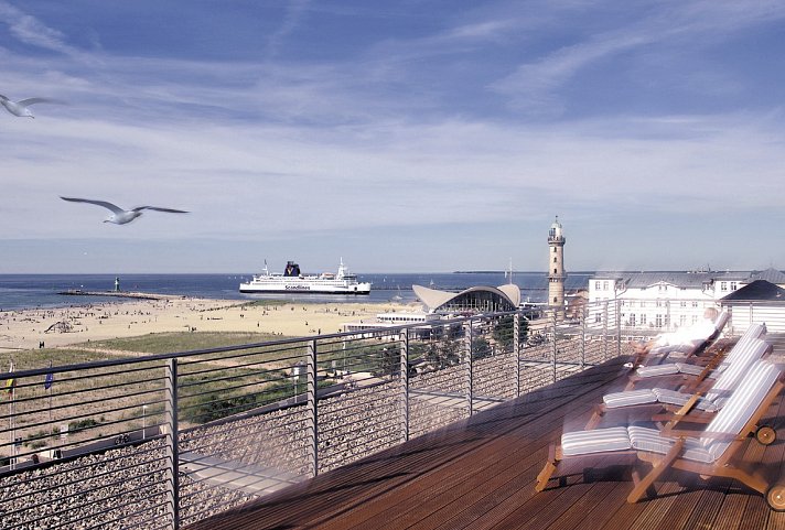 Strand-Hotel Hübner - Dachterrasse