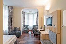 Ringhotel Strandblick - Wohnbeispiel Doppelzimmer Meerseite (Zimmercodierungen DBC & DC1)
