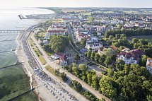 Ringhotel Strandblick - Luftansicht Hotel und Umgebung