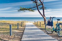 Dorint Seehotel Binz-Therme Binz/Rügen - Fahrrad am Strandzugang