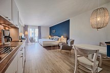 Dorint Seehotel Binz-Therme Binz/Rügen Strand-Appartements - Wohnbeispiel Appartement 1 Schlafzimmer 31-35 qm (Zimmercodierungen AB1 & XB1)