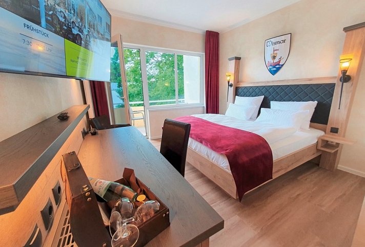 R&R Hotel Störtebeker - Wohnbeispiel Doppelzimmer Komfort (Zimmercodierung DF3)