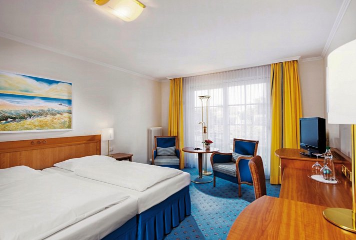 Kleine Strandburg Zinnowitz - Wohnbeispiel Doppelzimmer (Zimmercodierungen DB1 & EB1)