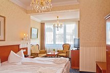 SEETELHOTEL Villa Esplanade & Aurora - Wohnbeispiel Doppelzimmer Landseite (Zimmercodierung DBL)