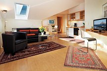 SEETELHOTEL Villa Esplanade & Aurora - Wohnbeispiel Appartement 1 Schlafzimmer (Zimmercodierung AB1)