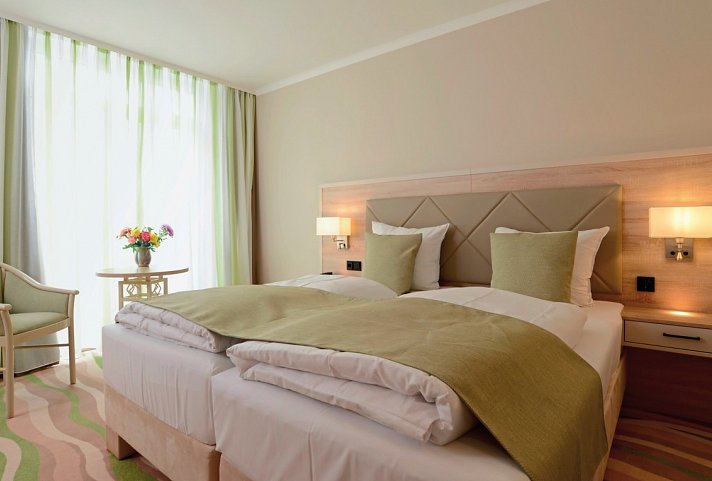Seehotel Großherzog von Mecklenburg - Wohnbeispiel Doppelzimmer (Zimmercodierungen DB1 & FB1)