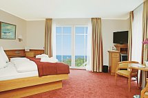 Kur- und Wellness Hotel Mönchgut - Wohnbeispiel Doppelzimmer Meerseite (Zimmercodierung DBC)