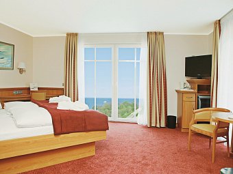 Kur- und Wellness Hotel Mönchgut - Wohnbeispiel Doppelzimmer Meerseite (Zimmercodierung DBC)