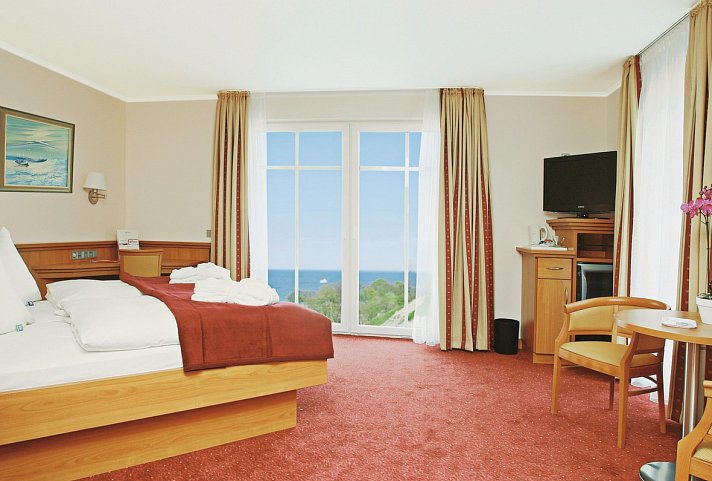 Kur- und Wellness Hotel Mönchgut - Wohnbeispiel Doppelzimmer Meerseite (Zimmercodierung DBC)