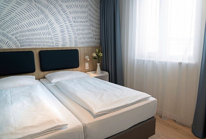 BEECH Resort Boltenhagen - Wohnbeispiel Appartement 1 Schlafzimmer Typ 1 ca. 43 qm (Zimmercodierung AB2)