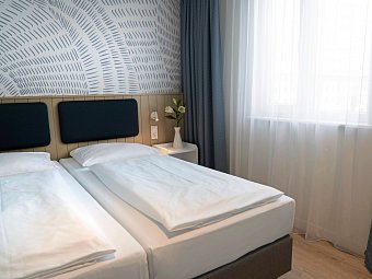BEECH Resort Boltenhagen - Wohnbeispiel Appartement 1 Schlafzimmer Typ 1 ca. 43 qm (Zimmercodierung AB2)