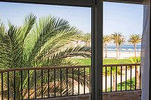 Sentido Acel Beach Resort - Beispiel Balkon Bungalow Meeresfront (Zimmercodierungen BBO & BCM)