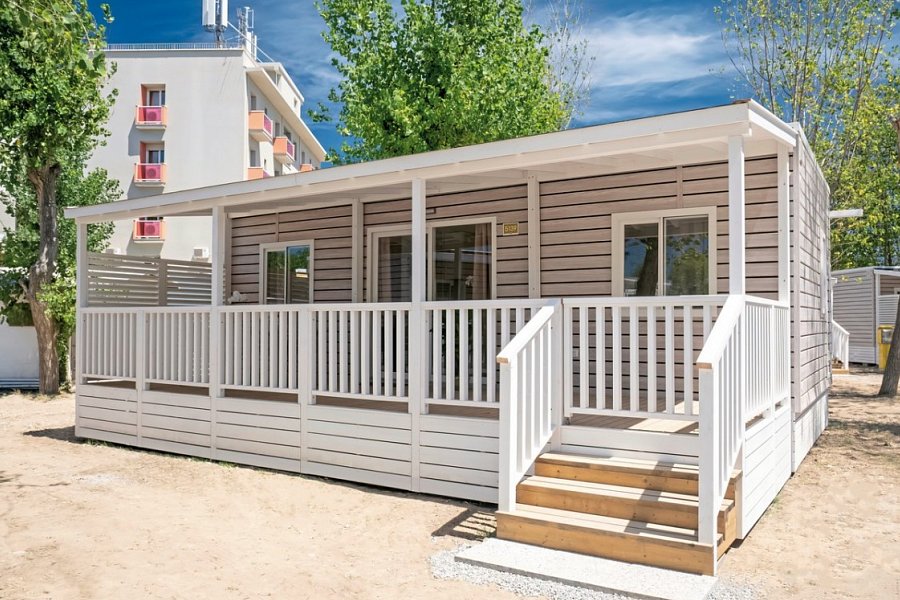 Rimini Family Resort - Wohnbeispiel MH Lodge Superior (Zimmercodierungen CS1 & CB5)