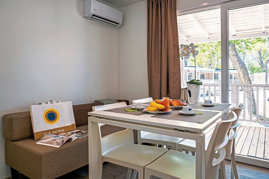 Rimini Family Resort - Wohnbeispiel MH Lodge Superior (Zimmercodierungen CS1 & CB5)