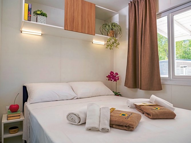Rimini Family Resort - Wohnbeispiel MH Lodge Superior (Zimmercodierungen CS1 & CB5)