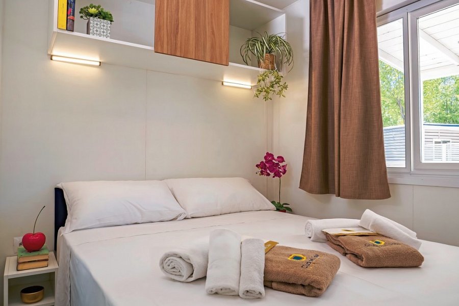 Rimini Family Resort - Wohnbeispiel MH Lodge Superior (Zimmercodierungen CS1 & CB5)