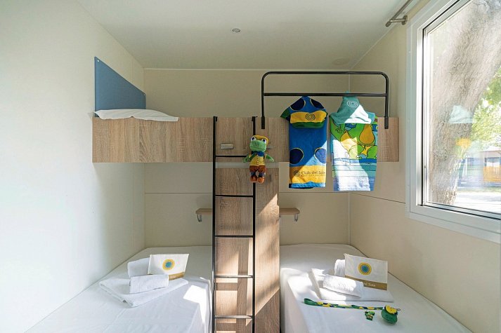 Rimini Family Resort - Wohnbeispiel MH Lodge Hunde (auf Anfrage) (Zimmercodierung CB6)