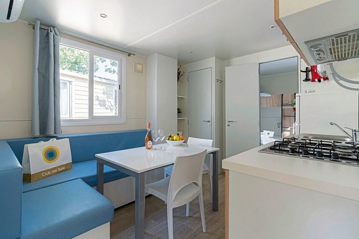 Rimini Family Resort - Wohnbeispiel MH Lodge Hunde (auf Anfrage) (Zimmercodierung CB6)