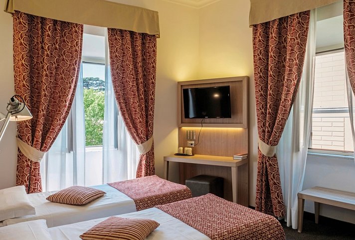 Hotel Casa Valdese - Wohnbeispiel Doppelzimmer (Zimmercodierung DB1)