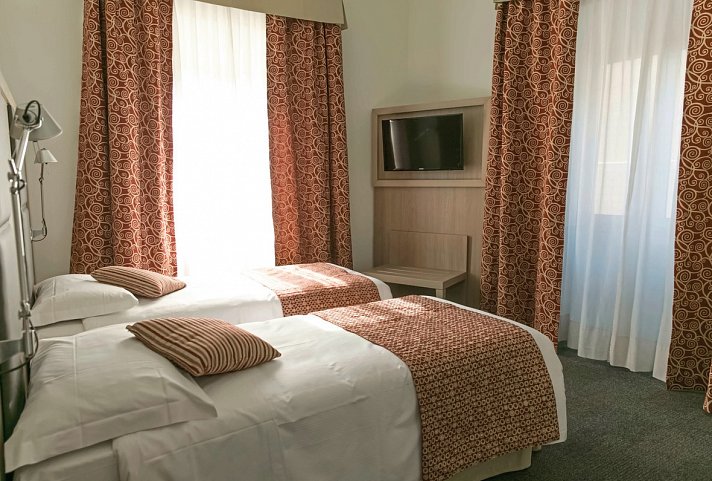 Hotel Casa Valdese - Wohnbeispiel Doppelzimmer (Zimmercodierung DB1)