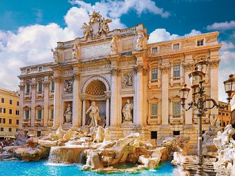 Autotour Classic Italien: Rom und Amalfiküste - Trevi-Brunnen
