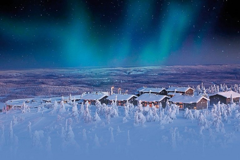 360 Grad Wintererlebnis - Arctic Hilltop Boutique Hotel Iso-Syöte