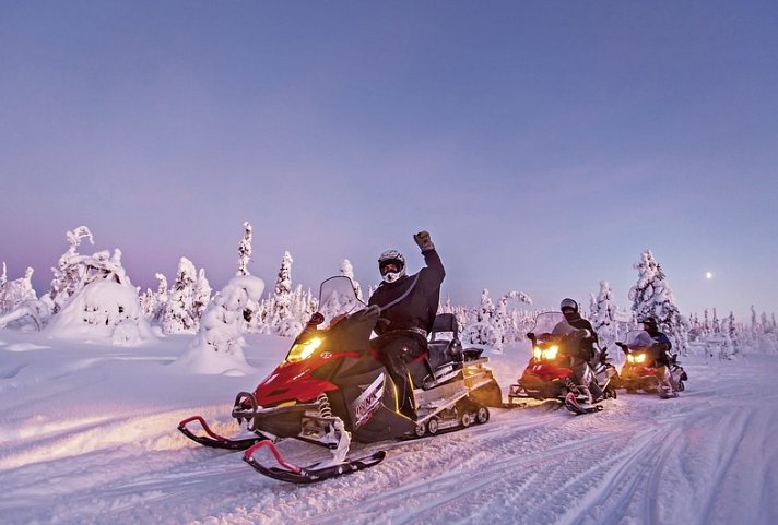 Winterspaß in Finnisch Lappland