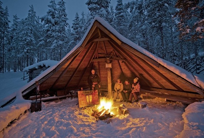 Winterspaß in Finnisch Lappland