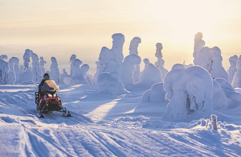 Winterspaß in Finnisch Lappland
