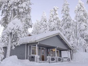 Winterspaß in Finnisch Lappland - Sallanturin Tuvat