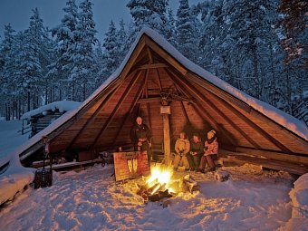 Winterspaß in Finnisch Lappland