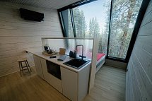 Winterspaß in Finnisch Lappland Premium - Salla Wilderness Lodge, Panorama Cabin