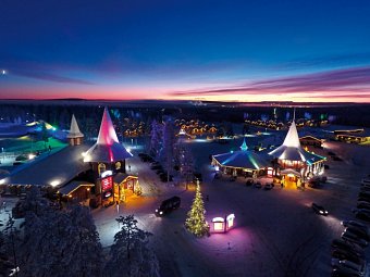 Santa Claus Holiday Village