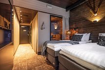 Lapland Hotels Sky Ounasvaara - Wohnbeispiel Mystique DeLuxe (mit Sauna) (Zimmercodierung DD1)