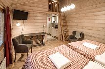 Lapland Hotel Ounasvaara Chalets - Wohnbeispiel Standard Apartment (Zimmercodierung AB1)