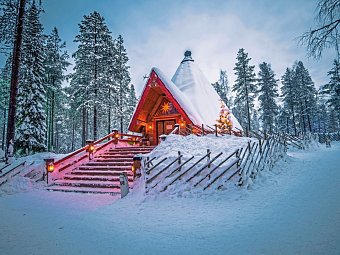 Polarlichtsuche und Weihnachtsmanndorf - Weihnachtsmanndorf