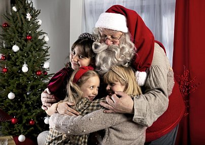 Hausbesuch beim Weihnachtsmann Rovaniemi