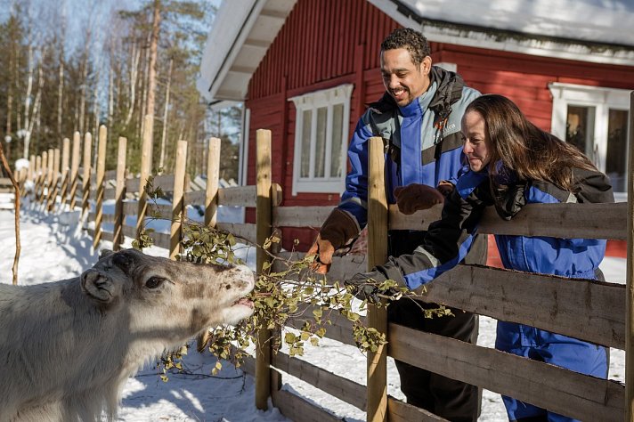 Hausbesuch beim Weihnachtsmann