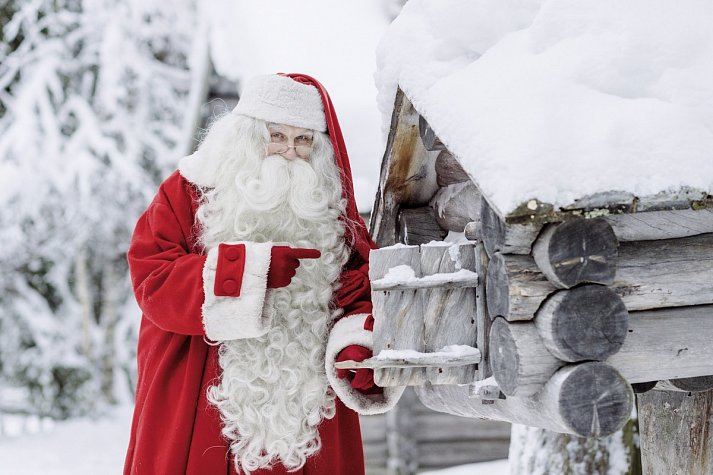 Hausbesuch beim Weihnachtsmann