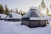 Polarkreismetropole Rovaniemi - Wohnbeispiel Aurora Cabin