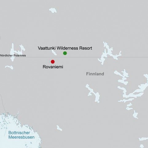 Polarkreismetropole Rovaniemi Vaattunki