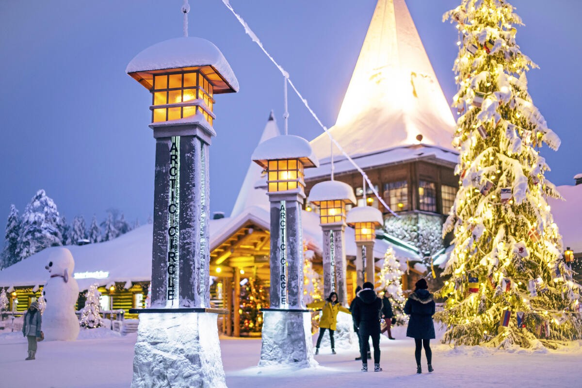 Polarkreismetropole Rovaniemi Vaattunki