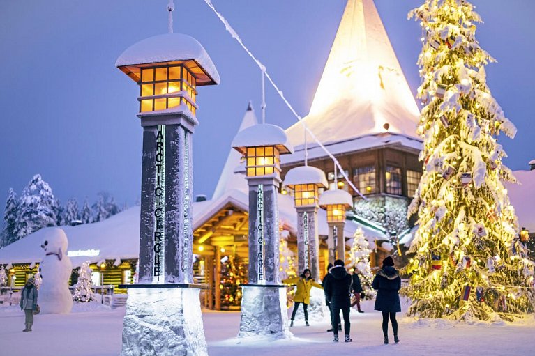 Polarkreismetropole Rovaniemi Vaattunki - Weihnachtsmanndorf, Rovaniemi